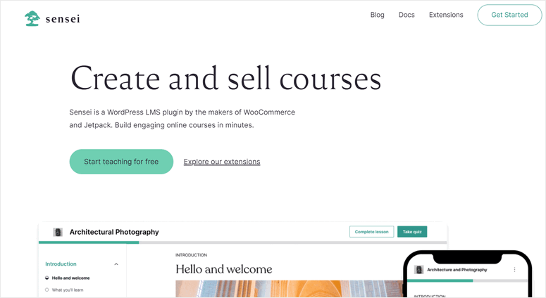 sensei - IsItWP - Detector gratuito de temas de WordPress sensei best wordpress lms plugins