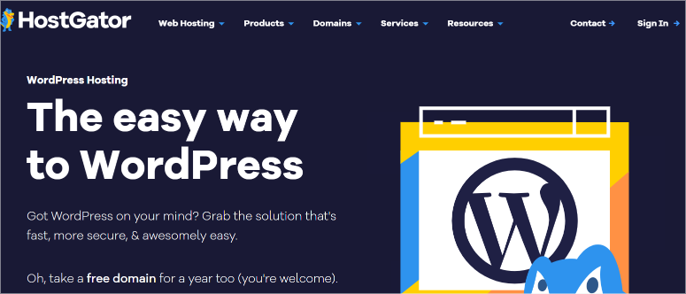 hostgator wordpress hosting